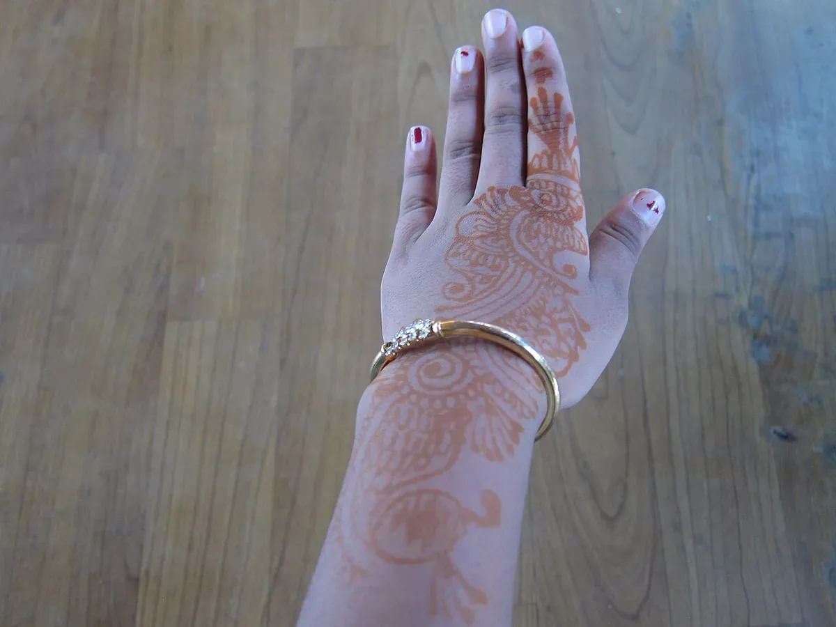 Nekkacha, henna mariée — Henna by Kahina